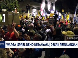 Video: Warga Israel Demo Netanyahu, Desak Pemulangan Sandera