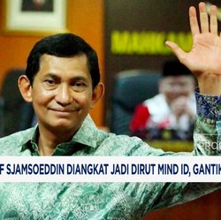 Video: Maroef Sjamsoeddin Jadi Dirut MIND ID, Gantikan Hendi Prio
