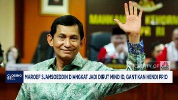 Video: Maroef Sjamsoeddin Jadi Dirut MIND ID, Gantikan Hendi Prio