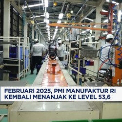 Video: Februari 2025, PMI Manufaktur RI Menanjak Ke Level 53,6