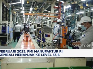 Video: Februari 2025, PMI Manufaktur RI Menanjak Ke Level 53,6
