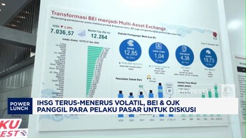 Video:IHSG Terus Volatil, BEI & OJK Panggil Pelaku Pasar Untuk Diskusi