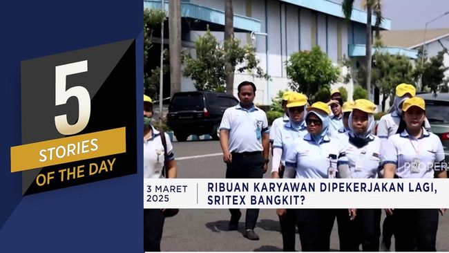 Karyawan Sritex Dipekerjakan Lagi - VW Recall 60 Ribu Unit Mobil