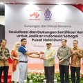 Babe Haikal Blusukan ke Pabrik Ajinomoto, Dorong Ekosistem Halal RI