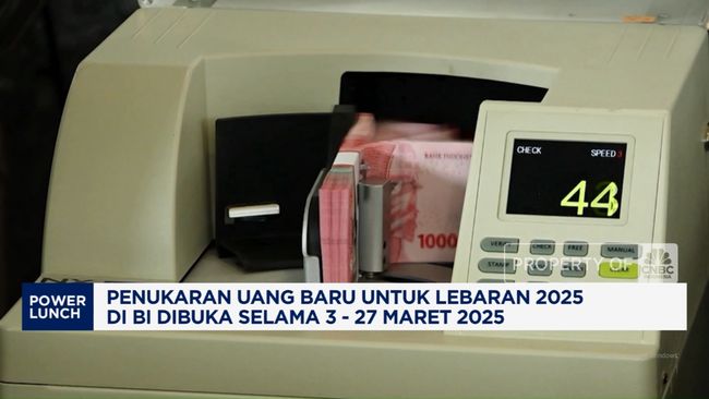 Video: Penukaran Uang Baru Untuk Lebaran 2025 di BI Dibuka 3-27 Maret