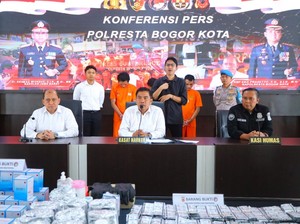 Polresta Bogor Kota Ungkap 23 Kasus Narkoba, Terbanyak Modus COD