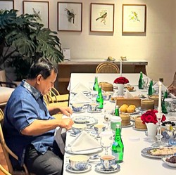 Momen Prabowo Buka Bersama Titiek dan Didit