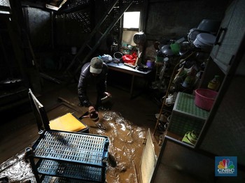 Penampakan Terkini Banjir Bandang Hantam Puncak Bogor