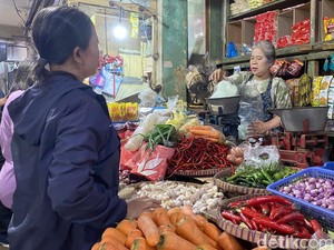 Harga Bahan Pokok di Pasar Semarang Ngegas, Cabai Rawit Rp 120 Ribu/Kg