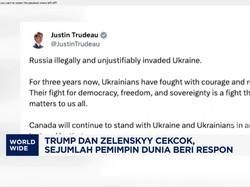 Video: Trump Dan Zelenskyy Cekcok, Sejumlah Pemimpin Dunia Beri Respon