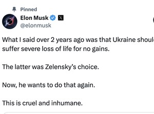 Elon Musk Sebut Presiden Ukraina Kejam, Tuai Pro Kontra