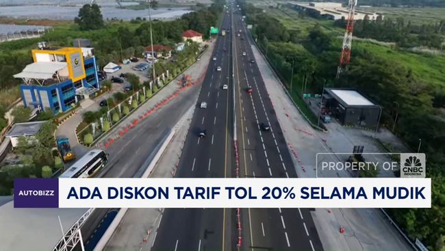 Ada Diskon Tarif Tol 20% Selama Mudik