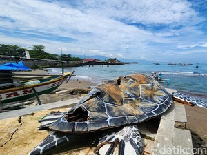 Viral Penyu Alun-alun Gadobangkong dari Kardus, Ini Penjelasan Pemprov Jabar