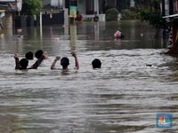 Kabar Baik: Banjir di Perumahan Pondok Gede Permai Bekasi Surut