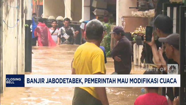 Banjir Jabodetabek, Pemerintah Rencanakan Modifikasi Cuaca