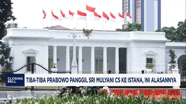 Sri Mulyani Cs Tiba-tiba Dipanggil Prabowo ke Istana