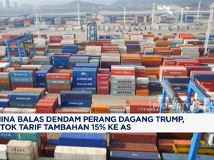 Video: Efek Perang Dagang Trump, China Ketok Tarif Tambahan 15% ke AS