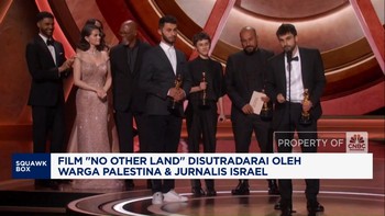 Video: Film Dokumenter Soal Palestina Menang Oscar, Israel Kesal