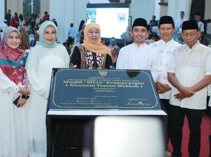 Gubernur Khofifah Resmikan Masjid KHAS Krampyangan Kota Pasuruan
