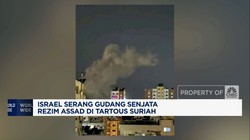 Video: Israel Serang Gudang Senjata Rezim Assad di Tartous Suriah