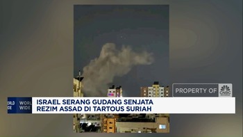 Video: Israel Serang Gudang Senjata Rezim Assad di Tartous Suriah