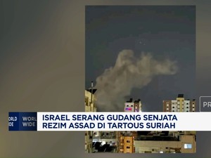 Video: Israel Serang Gudang Senjata Rezim Assad di Tartous Suriah