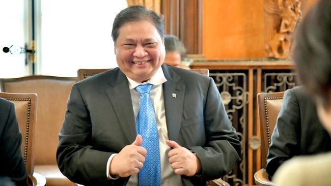 Airlangga Sambangi Markas OECD di Perancis, RI Kebut Proses Aksesi