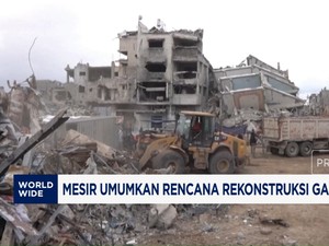Video: Mesir Umumkan Rencana Rekonstruksi Gaza Sudah Siap