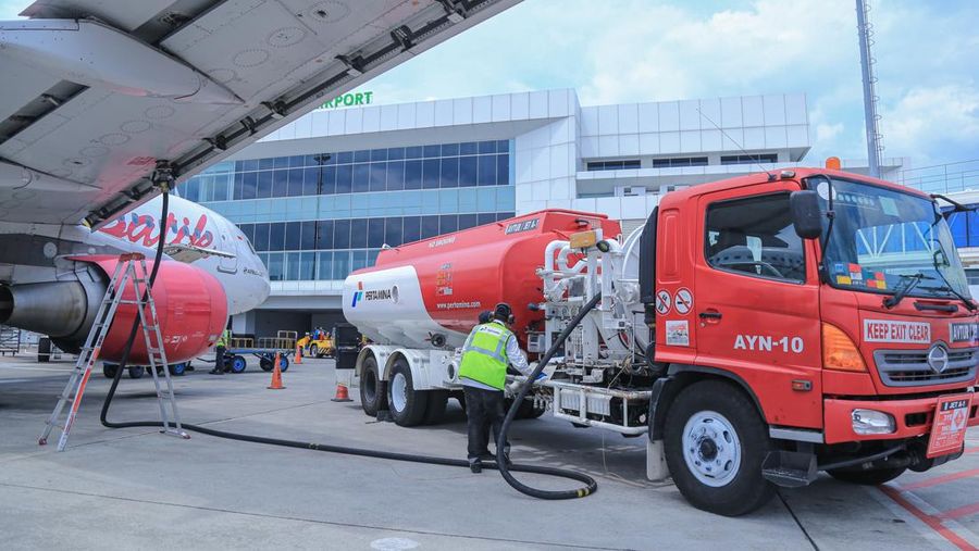 PT Pertamina (Persero) akan menurunkan harga avtur di 37 bandara pada musim ramadhan dan idul fitri 1446H/2025. (Dok: Pertamina)