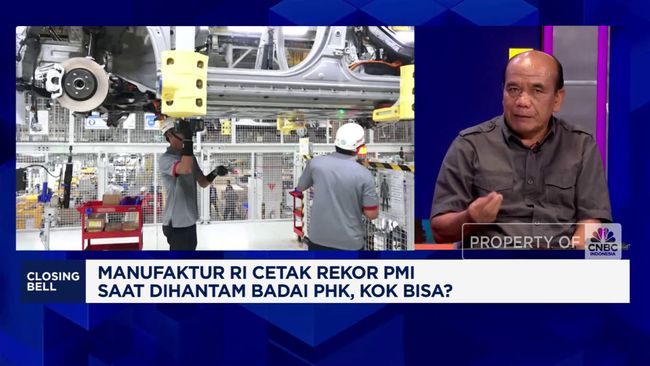 RI Cetak Rekor PMI Saat Dihantam Badai PHK, Kok Bisa?