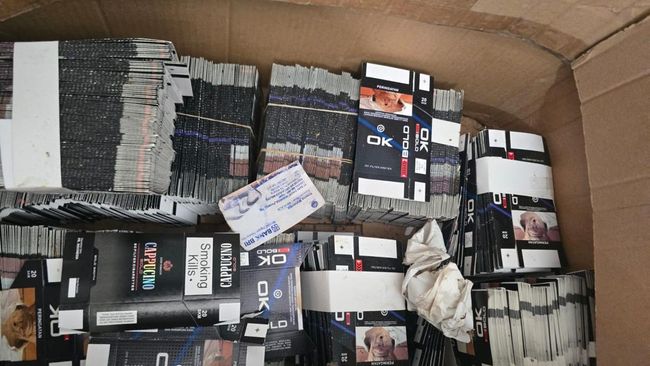 Geruduk Pabrik di Jatim, Bea Cukai Amankan 542 Karton Rokok Ilegal
