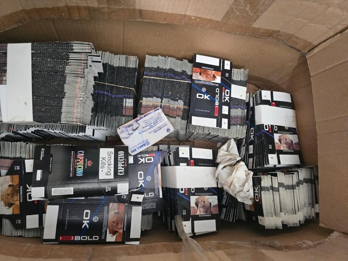 Bea Cukai Amankan 542 Karton Rokok Ilegal dari Pabrik di Pasuruan