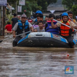 Banjir Landa Jabodetabek, Bantuan Disiapkan-Modifikasi Cuaca Lanjut