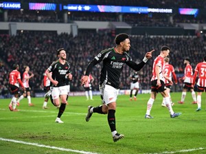 PSV Vs Arsenal: The Gunners Unggul 3-1 di Babak Pertama