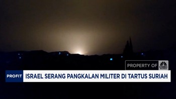 Video: Israel Serang Pangkalan Militer di Tartus Suriah