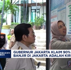 Video: Gubernur Jakarta Klaim 90% Banjir di Jakarta Adalah Kiriman