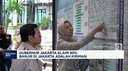 Video: Gubernur Jakarta Klaim 90% Banjir di Jakarta Adalah Kiriman