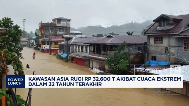 Asia Rugi Rp 32.600 Triliun Akibat Cuaca Ekstrem Dalam 32 Tahun