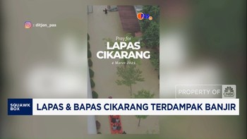 Video: Lapas & Bapas Cikarang Terdampak Banjir