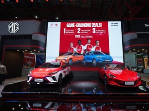MG Jual 400 Unit Mobil di IIMS 2025, 80 Persennya EV