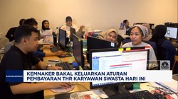 Video: Soal Aturan THR Karyawan Swasta & Ojol, Ini Penjelasan Kemnaker