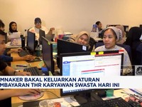 Video: Soal Aturan THR Karyawan Swasta & Ojol, Ini Penjelasan Kemnaker