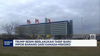 Video: Trump Resmi Berlakukan Tarif Baru Impor Barang Kanada-Meksiko