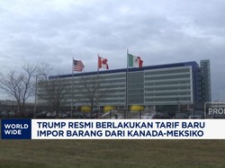Video: Trump Resmi Berlakukan Tarif Baru Impor Barang Kanada-Meksiko