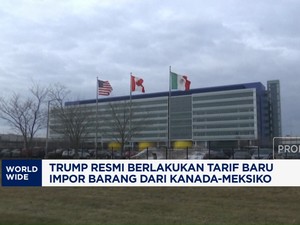 Video: Trump Resmi Berlakukan Tarif Baru Impor Barang Kanada-Meksiko