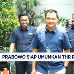 Video: Waktu Pencairan THR PNS Segera Diumumkan Presiden Prabowo