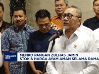 Video: Zulhas Jamin Stok dan Harga Ayam Aman Selama Ramadhan