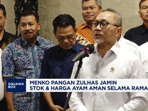 Video: Zulhas Jamin Stok dan Harga Ayam Aman Selama Ramadhan