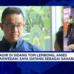 Video: Tom Lembong Hadapi Sidang Kasus Impor Gula, Anie Baswedan Hadir