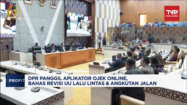 Video: DPR Panggil Aplikator Ojek Online, Bahas Revisi UU LLAJ